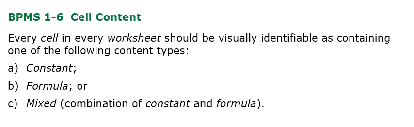 BPMS 6-1 Cell Content